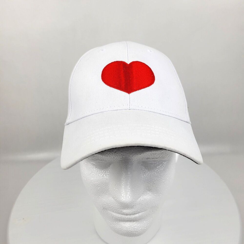 TaylorMade Golf Heart Hat Strapback White One Size Fits Most